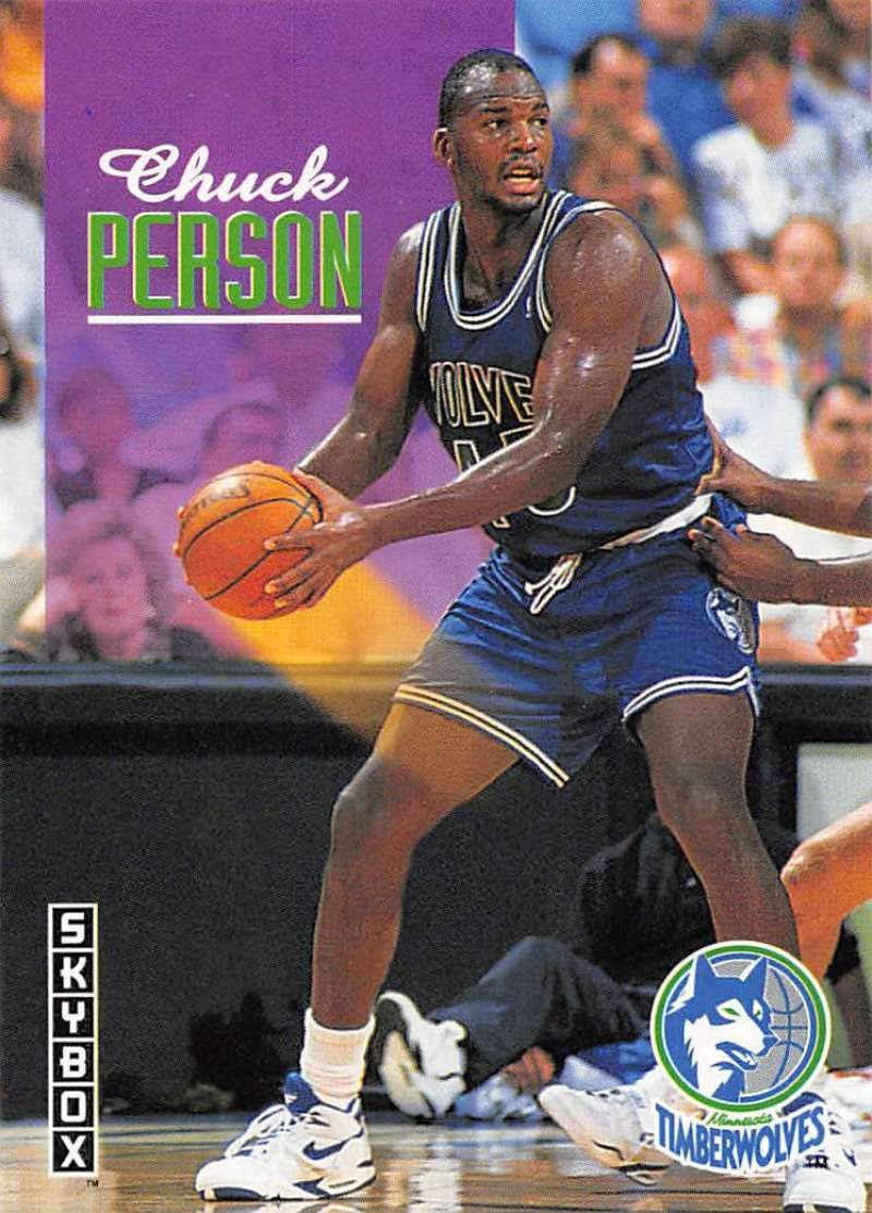 Amazon.com: 1992-93 SkyBox Basketball #370 Chuck Person Minnesota